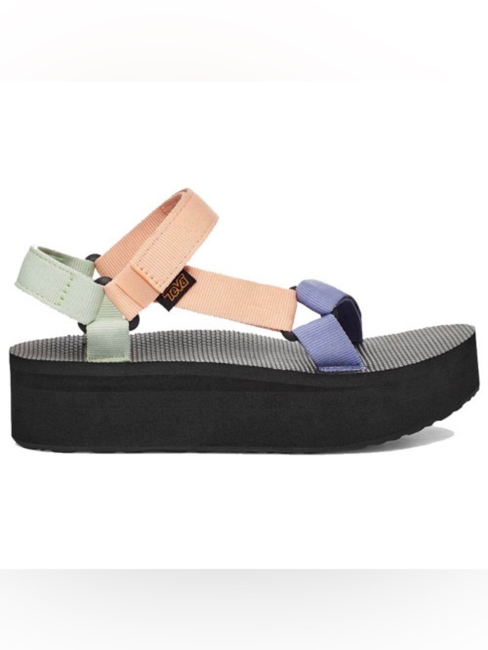 Teva Flatform Universal Sandals Womens 9 Colorblock Platform